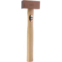 RS PRO Solid Copper Mallet 1050g Head Weight, Wood Handle 38mm Head Diameter 381-4767