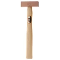 RS PRO Solid Copper Mallet Replaceable Face 500 g Solid Copper Head Wood Handle 381-4745