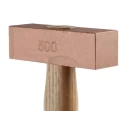 RS PRO Solid Copper Mallet Replaceable Face 500 g Solid Copper Head Wood Handle 381-4745