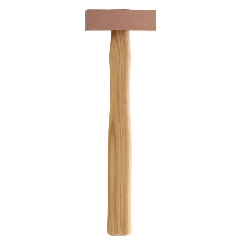 RS PRO Solid Copper Mallet Replaceable Face 500 g Solid Copper Head Wood Handle 381-4745