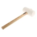 RS PRO Rubber Mallet Replaceable Face 675 g Rubber Head 64mm Diameter Wood Handle 381-4824