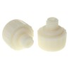 RS PRO Replacement Nylon Mallet Face with Chrome Plated Zinc Head and Cellulosed Ash Wood Handle 25mm 381-4830