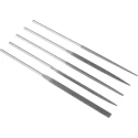 RS PRO 140 mm Fine Needle File Set, 5 Piece Diamond Electroplated Medium Grit 381-4846