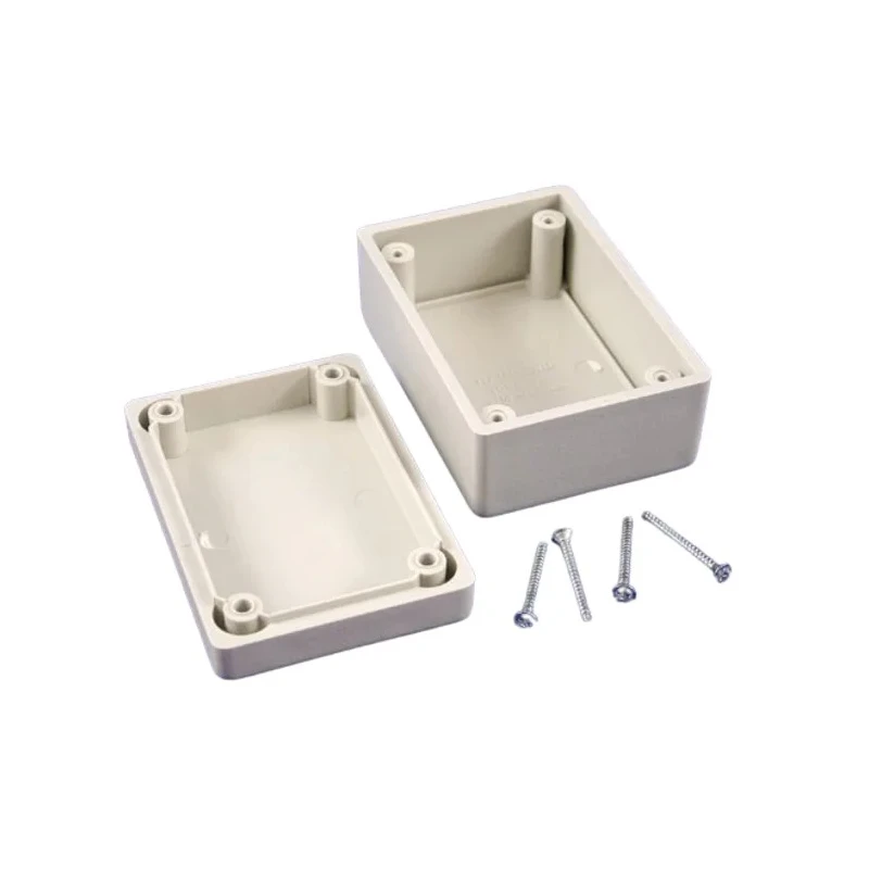 Hammond 1594 Series Light Grey Light Grey Lid ABS Enclosure IP54 28 mm x 81 mm x 56 mm 1594BSGY