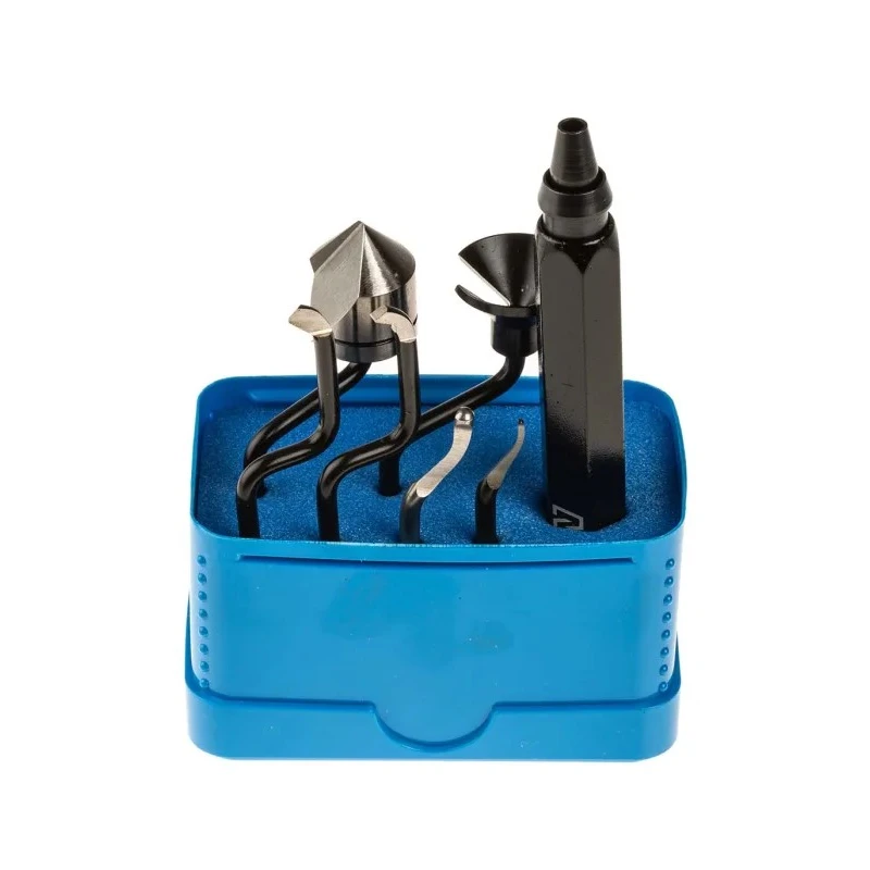 Noga SP Series 7 Piece Deburring Tool Kit High Speed Steel Blade 125mm SP-1007