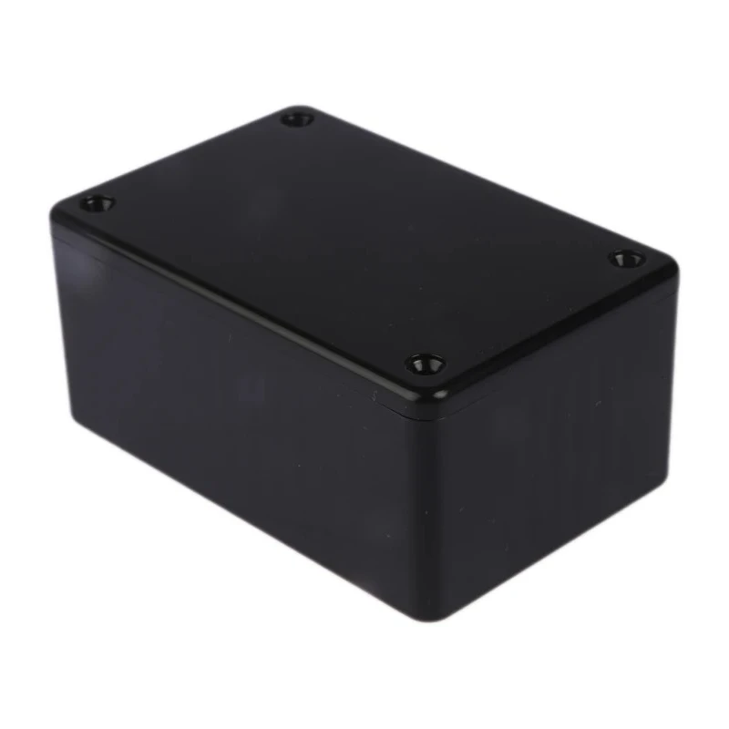 Hammond 1591 Series Black Black Lid ABS Enclosure IP54, 35 mm x 85 mm x 56 mm 1591LSBK