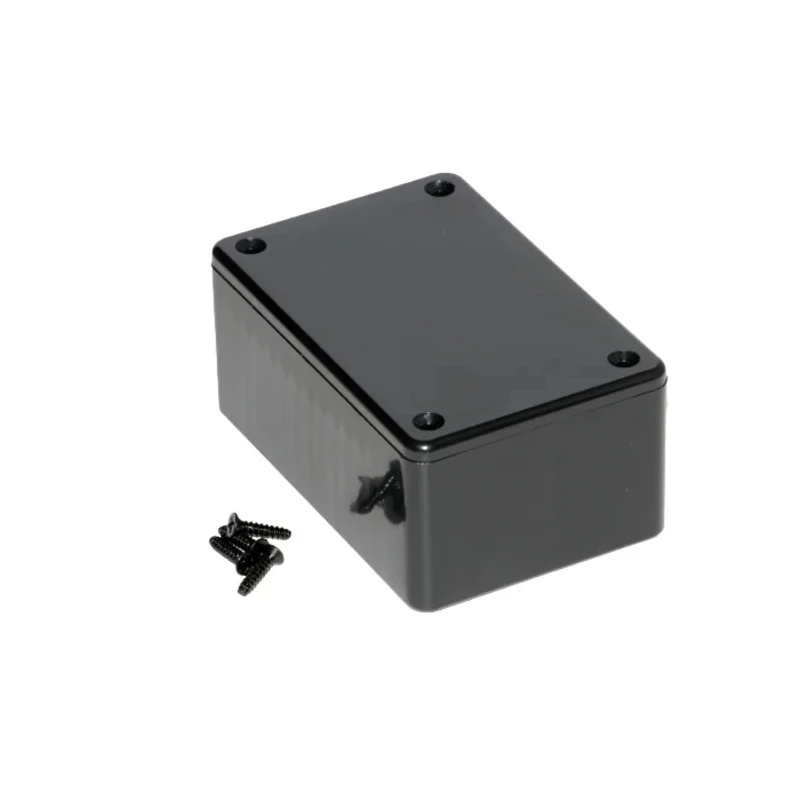 Hammond 1591 Series Black Black Lid ABS Enclosure IP54, 35 mm x 85 mm x 56 mm 1591LSBK