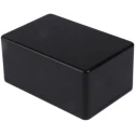 Hammond 1591 Series Black Black Lid ABS Enclosure IP54, 35 mm x 85 mm x 56 mm 1591LSBK