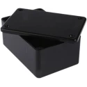 Hammond 1591 Series Black Black Lid ABS Enclosure IP54, 35 mm x 85 mm x 56 mm 1591LSBK