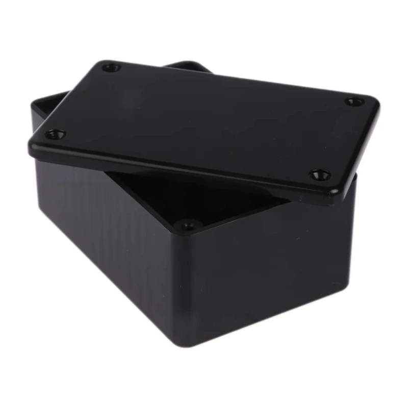 Hammond 1591 Series Black Black Lid ABS Enclosure IP54, 35 mm x 85 mm x 56 mm 1591LSBK