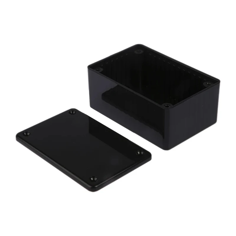 Hammond 1591 Series Black Black Lid ABS Enclosure IP54, 35 mm x 85 mm x 56 mm 1591LSBK