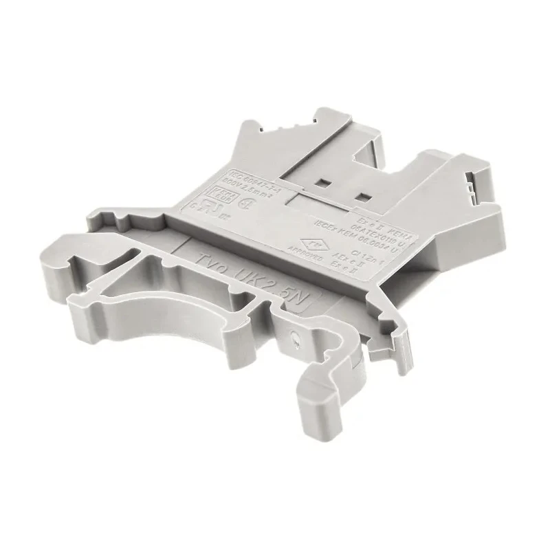 Phoenix Contact Grey UK 2.5 N Series Feed Through Terminal Block 24A 800V Screw Termination ATEX 3003347