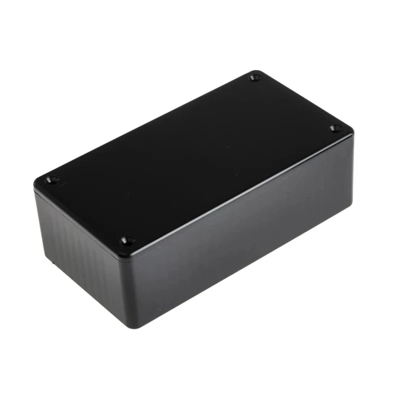 Hammond Black Flanged ABS Enclosure 40 mm x 120 mm x 65 mm IP54 1591CSBK