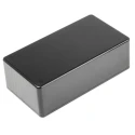 Hammond Black Flanged ABS Enclosure 40 mm x 120 mm x 65 mm IP54 1591CSBK