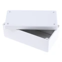 Hammond 1594 Series Grey Grey Lid ABS Enclosure, IP54, 43 mm x 132 mm x 66 mm 1594DSGY