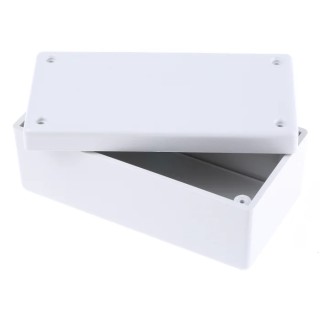 Hammond 1594 Series Grey Grey Lid ABS Enclosure, IP54, 43 mm x 132 mm x 66 mm 1594DSGY