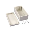 Hammond 1594 Series Grey Grey Lid ABS Enclosure, IP54, 43 mm x 132 mm x 66 mm 1594DSGY