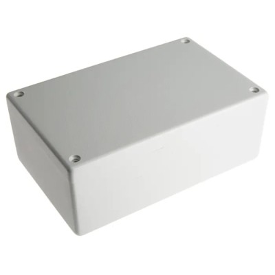 Hammond 1594 Series Grey Grey Lid ABS Enclosure IP54 65 mm x 167 mm x 107 mm 1594ESGY