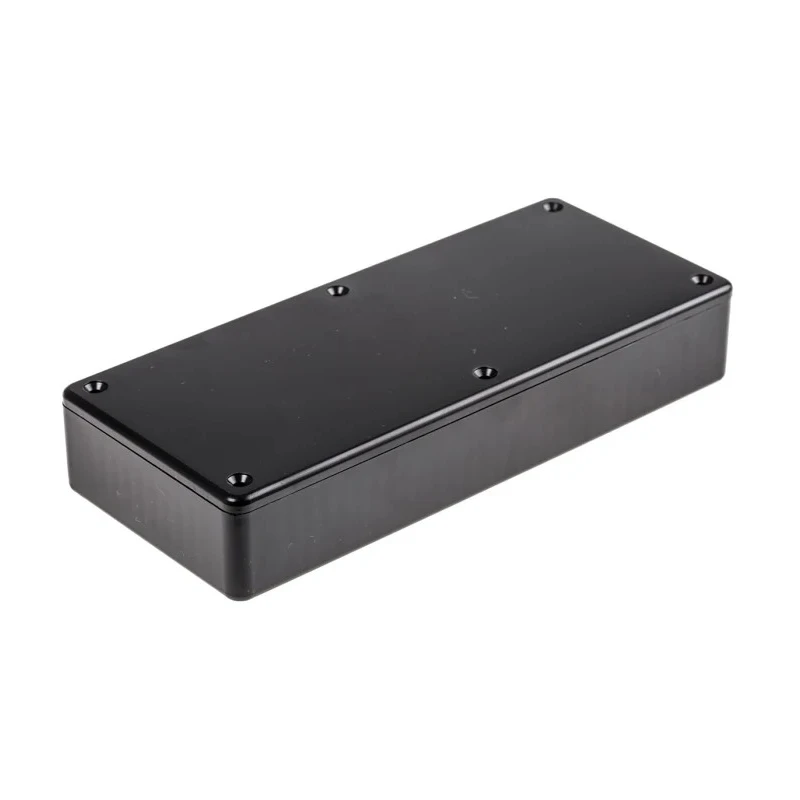 Hammond 1591 Series Black Black Lid ABS Enclosure IP54 25 mm x 165 mm x 71 mm 1591HSBK