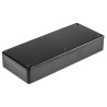 Hammond 1591 Series Black Black Lid ABS Enclosure IP54 25 mm x 165 mm x 71 mm 1591HSBK