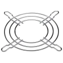 ebm-papst LZ22N Series Steel Finger Guard for 80 mm Fans, 105.5 mm Hole Spacing, 4 mm Depth LZ22N
