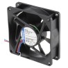ebm-papst 8400 N Series Axial Fan 12V DC 2W 170mA Max 69m³/h IP68 80x80x25mm