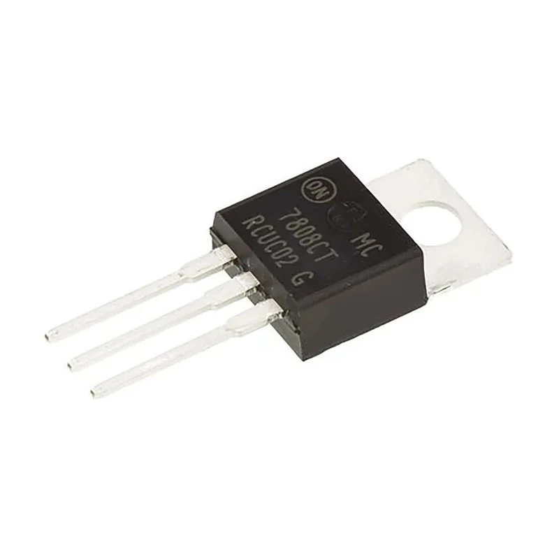 onsemi 5-Channel Linear Voltage Regulator 1 A Output Current 8V Output Voltage TO-220 3-Pin MC7808CTG