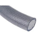 RS PRO Reinforced Polyvinyl Chloride Hose Pipe, 10 bar Maximum Operating Pressure, 25 m Length, Clear Colour 381-5473