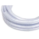 RS PRO Reinforced Polyvinyl Chloride Hose Pipe, 10 bar Maximum Operating Pressure, 25 m Length, Clear Colour 381-5473