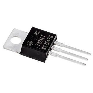 onsemi 5-Channel Linear Voltage Regulator 1 A 24V TO-220 3-Pin MC7824CTG