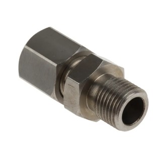 RS PRO Stainless Steel Compression Fitting for Use with Thermocouple or PRT Probe, RoHS Compliant Standard 381-7356