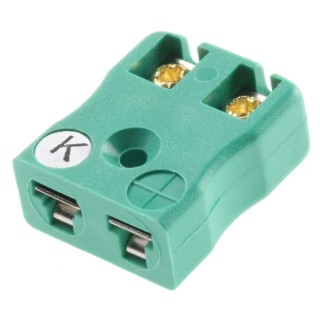 RS PRO Miniature PCB Socket Connector for Use with Type K Thermocouple IEC RoHS Compliant 381-7564