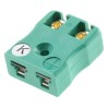 RS PRO Miniature PCB Socket Connector for Use with Type K Thermocouple IEC RoHS Compliant 381-7564