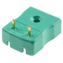 RS PRO Miniature PCB Socket Connector for Use with Type K Thermocouple IEC RoHS Compliant 381-7564