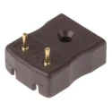 RS PRO Miniature PCB Socket Connector for Use with Type T Thermocouple, BS EN 50212:1997, RoHS Standard 381-7570
