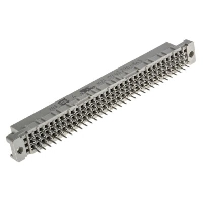 HARTING DIN 41612 96 Way 2.54 mm Pitch Type Through Hole Solder Class C2 3 Row Female Straight Connector 09032966845