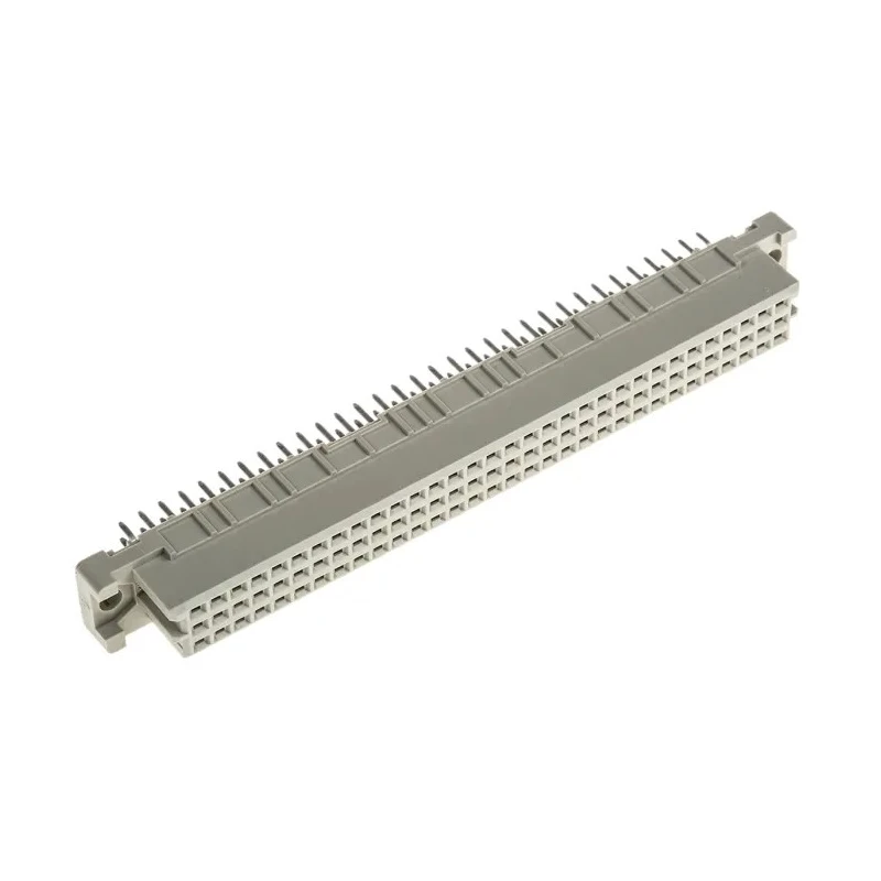 HARTING DIN 41612 96 Way 2.54 mm Pitch Type Through Hole Solder Class C2 3 Row Female Straight Connector 09032966845