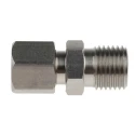 RS PRO Stainless Steel Compression Fitting for Use with Thermocouple or PRT Probe, BSPP Parallel Thread, RoHS 381-7378