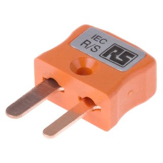 RS PRO Thermocouple Connector for Use with Type R/S Thermocouple IEC RoHS Compliant 381-7508