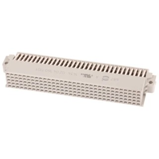 HARTING Har-Bus 64 160 Way 2.54 mm Pitch Through Hole Solder Type 5 Row Female Right Angle DIN Connector 02041601101