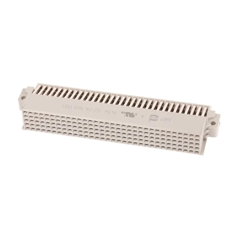 HARTING Har-Bus 64 160 Way 2.54 mm Pitch Through Hole Solder Type 5 Row Female Right Angle DIN Connector 02041601101
