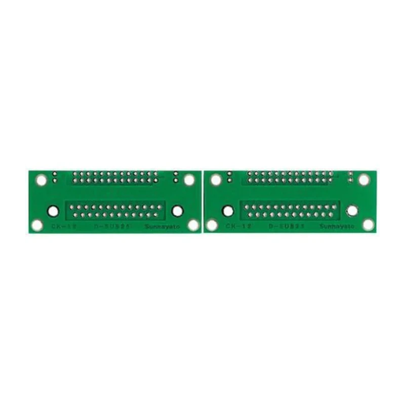 Sunhayato 50 Way 2 Sided Extender Converter Board Epoxy Glass Fabric Laminate FR4 1.6mm 132.08mm x 24.13mm CK-12