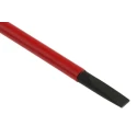 Facom Insulated Screwdriver with 3.5 mm Tip and 100 mm Blade, Bi-Material Grip, VDE 1000V Approved AT3.5X100TVE