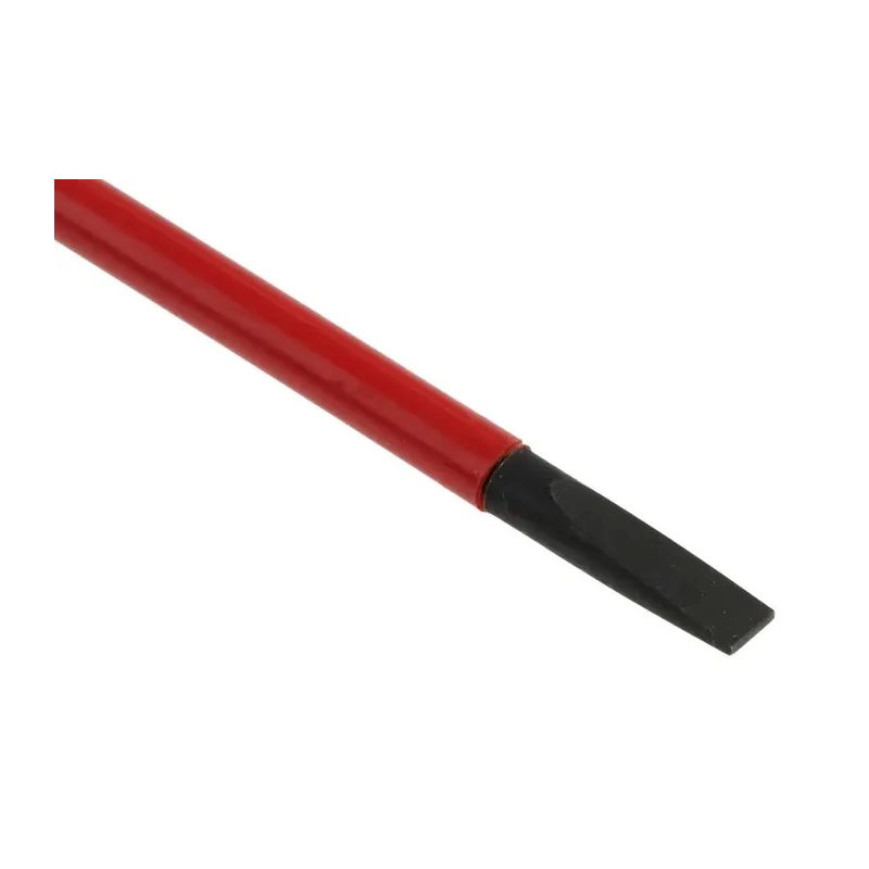 Facom Insulated Screwdriver with 3.5 mm Tip and 100 mm Blade, Bi-Material Grip, VDE 1000V Approved AT3.5X100TVE