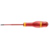 Facom Insulated Screwdriver PH1 Tip 100 mm Blade Polymer Handle VDE 1000V Approved 210mm Overall ATP1X100TVE