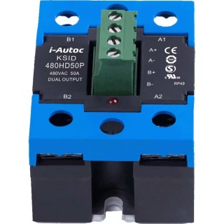 i-Autoc KSID Series Solid State Relay, 25 A Load Current, Panel Mount, 280 V AC Load, 15 V DC Control KSID240LD25