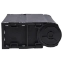 Igus Polymer Cable Trunking Accessory Cable Chain Mounting Bracket Black Polymer 133mm Height 64mm Width 1680.175.12