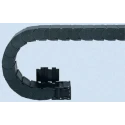 Igus Black Cable Trunking e-chain W193mm x D64mm Length 1m Minimum Bend Radius 100mm Model W193mm