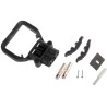 Rema Industrial Power Connector Rated at 80A, 150V, Black Plastic Chassis Mount 95342-01