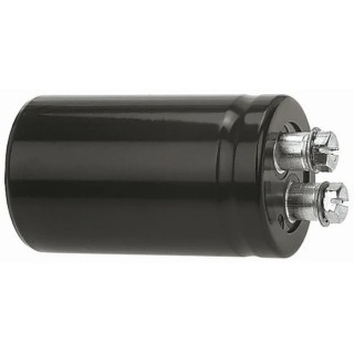 KEMET Cylindrical Can 0.22F Capacitor 40V dc, Polar, Screw Terminal ALS30A224NP040